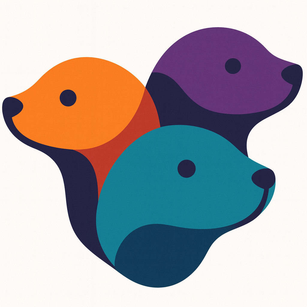 3 Otters logo